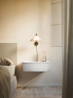 Mesita de noche de pared Carlo