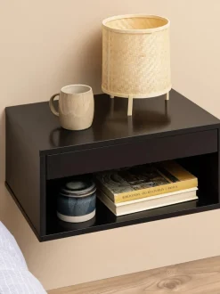 Mesita de noche de pared con cajón Cholet