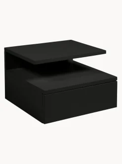 Mesita de noche de pared con cajón Ashlan