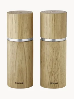 Molinillo de sal y pimienta de madera de roble Pepe, 2 uds.
