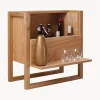 Mueble bar de madera de roble NewEst