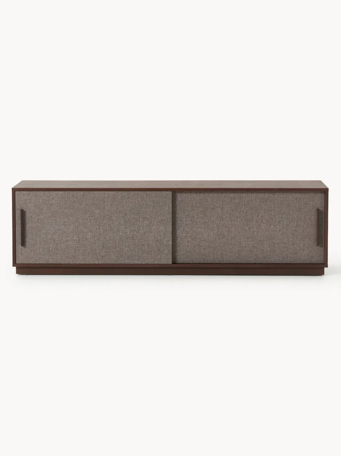 Mueble TV de madera con frente tapizado Wisp
