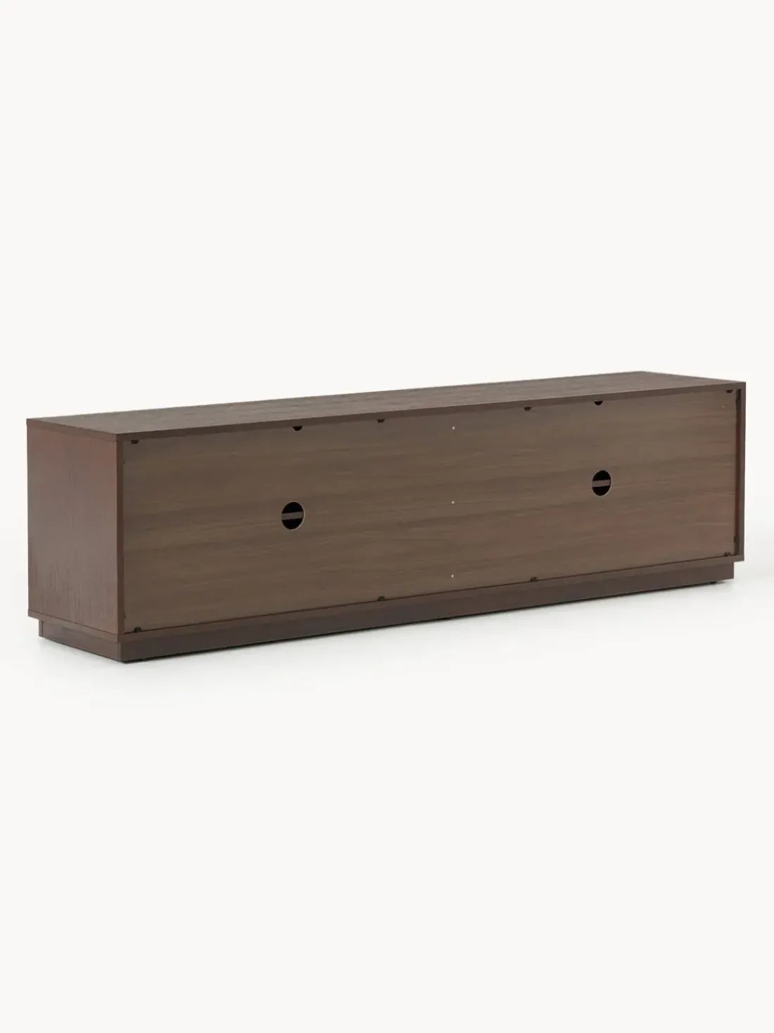 Mueble TV de madera con frente tapizado Wisp