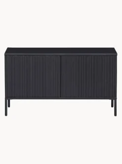 Mueble TV de madera de pino Avourio, 2 puertas