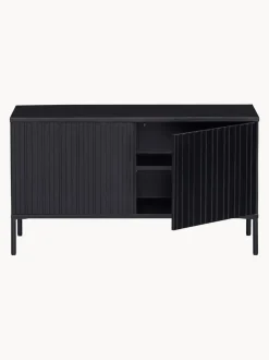 Mueble TV de madera de pino Avourio, 2 puertas