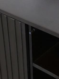 Mueble TV de madera de pino Avourio, 2 puertas