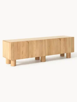 Mueble TV de madera de roble Cadi