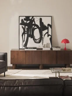 Mueble TV de madera de roble Cadi