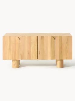 Mueble TV de madera de roble Cadi