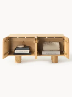 Mueble TV de madera de roble Cadi
