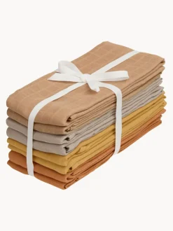 Muselinas para bebé de algodón ecológico Earth Mix, 8 uds.