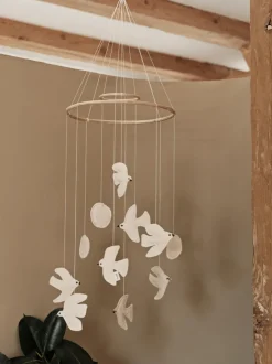 Móvil de algodón orgánico Swif Bird