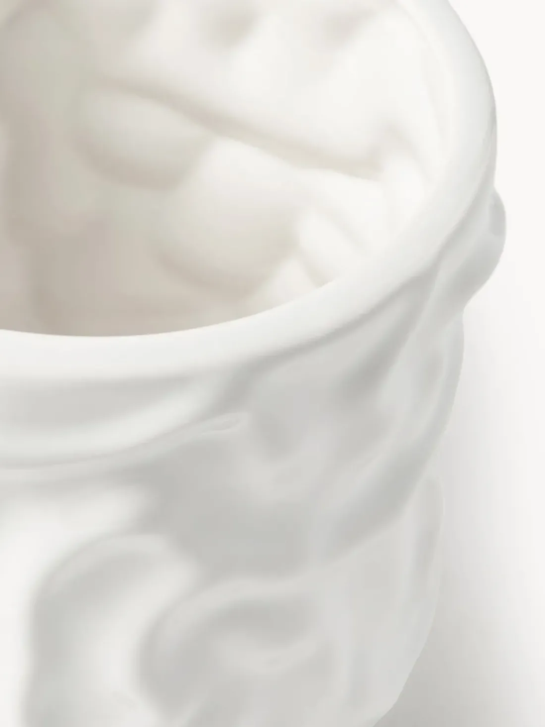 Olla pequeña Swoon - Blanco brillante
