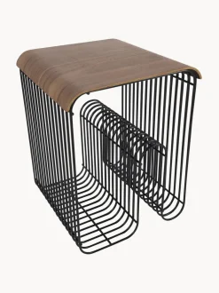 Panel para taburete de madera de nogal Curva