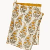 Paño de cocina artesanal con estampado floral Lulu