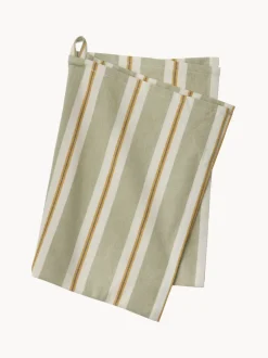Paño de cocina artesanal con rayas Palermo