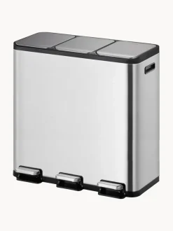 Papelera con pedal EcoCasa, 3x15 L
