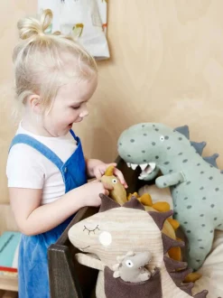 Peluche de algodón Dina & Bobo Dinosaur