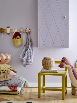 Perchero de pared de madera Rudy