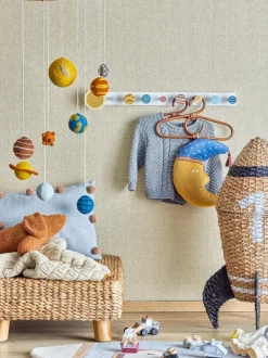 Perchero de pared infantil Space