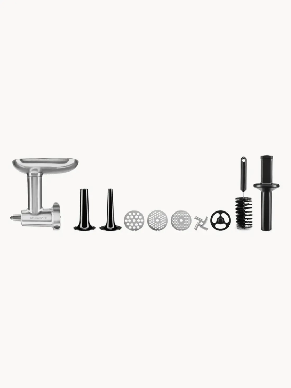 Picadora de metal con embutidora Kitchenaid