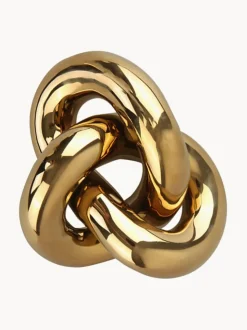 Pieza decorativa artesanal Knot, 6 cm
