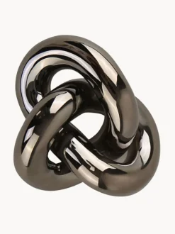 Pieza decorativa artesanal Knot, 6 cm