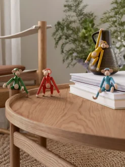 Pieza decorativa de madera de haya Monkey Mini