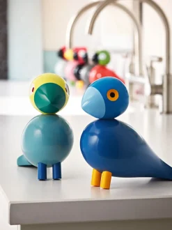 Pieza decorativa de madera de haya Songbird Kay
