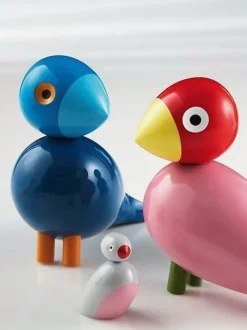 Pieza decorativa de madera de haya Songbird Kay