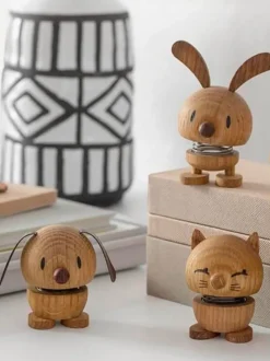 Pieza decorativa de madera de roble Fuzzle