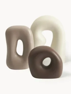 Piezas decorativas de gres Alenda, 3 uds.