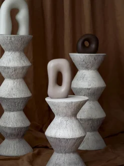 Piezas decorativas de gres Alenda, 3 uds.