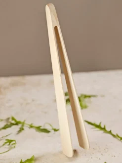 Pinzas para servir de madera de haya Singles
