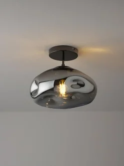 Plafón de vidrio espejado Amora