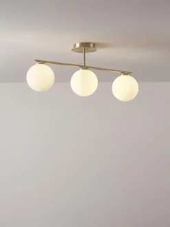 Plafón de vidrio opalino Atlanta