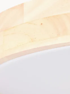 Plafón LED de madera Slimline, con mando a distancia