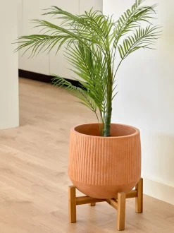 Planta artificial en macetero Palme