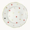 Plato llano artesanal de porcelana Abracadabra