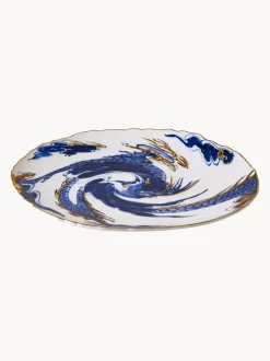 Plato llano de porcelana Classic On Acid