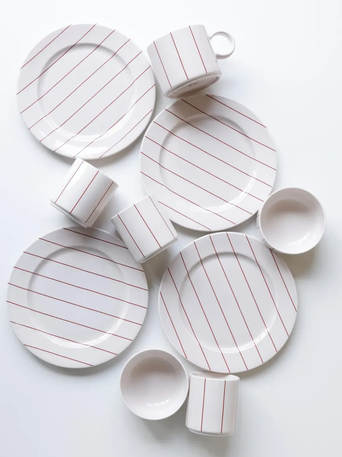 Plato postre de porcelana Fine Bone China Pyjama