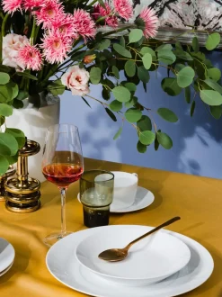 Platos hondos de porcelana artesanales Cosmopolitan, 2 uds.