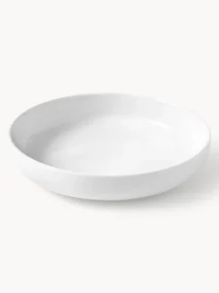Platos hondos de porcelana Nessa, 4 uds.
