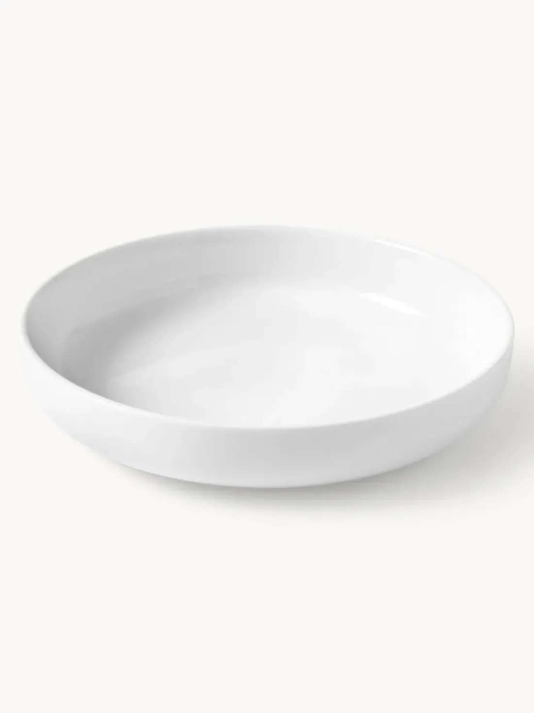 Platos hondos de porcelana Nessa, 4 uds.