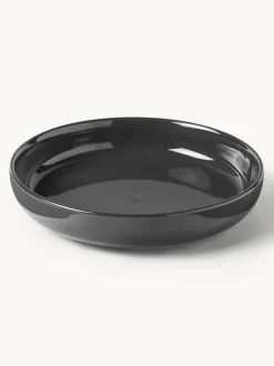 Platos hondos de porcelana Nessa, 4 uds.