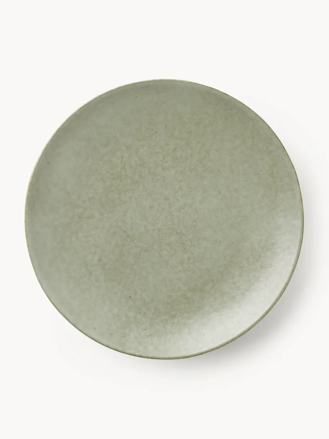 Platos llanos artesanales Nordic Marsh, 4 uds.
