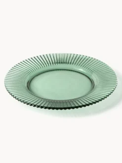 Platos llanos con relieves Effie, 4 uds.
