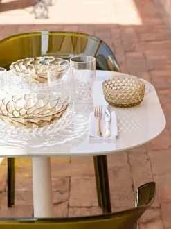 Platos llanos con relieves Jellies, 4 uds.