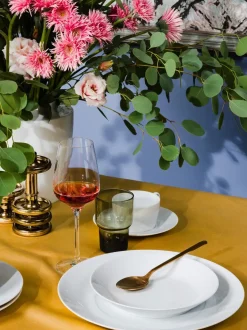 Platos llanos de porcelana artesanales Cosmopolitan, 2 uds.