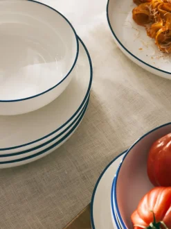 Platos llanos de porcelana Facile, 2 uds.
